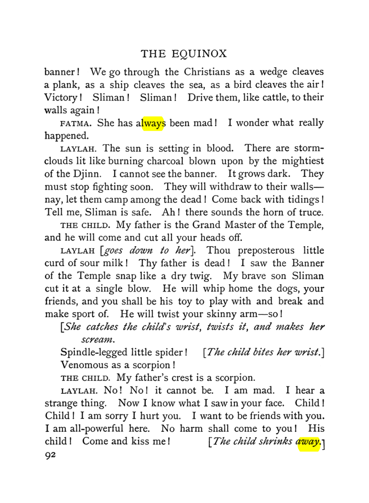 Original scan of The Equinox (Volume I, Number V), PDF page 100