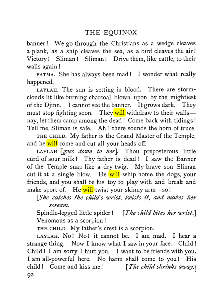 Original scan of The Equinox (Volume I, Number V), PDF page 100