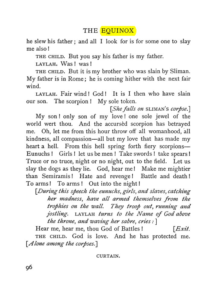 Original scan of The Equinox (Volume I, Number V), PDF page 104
