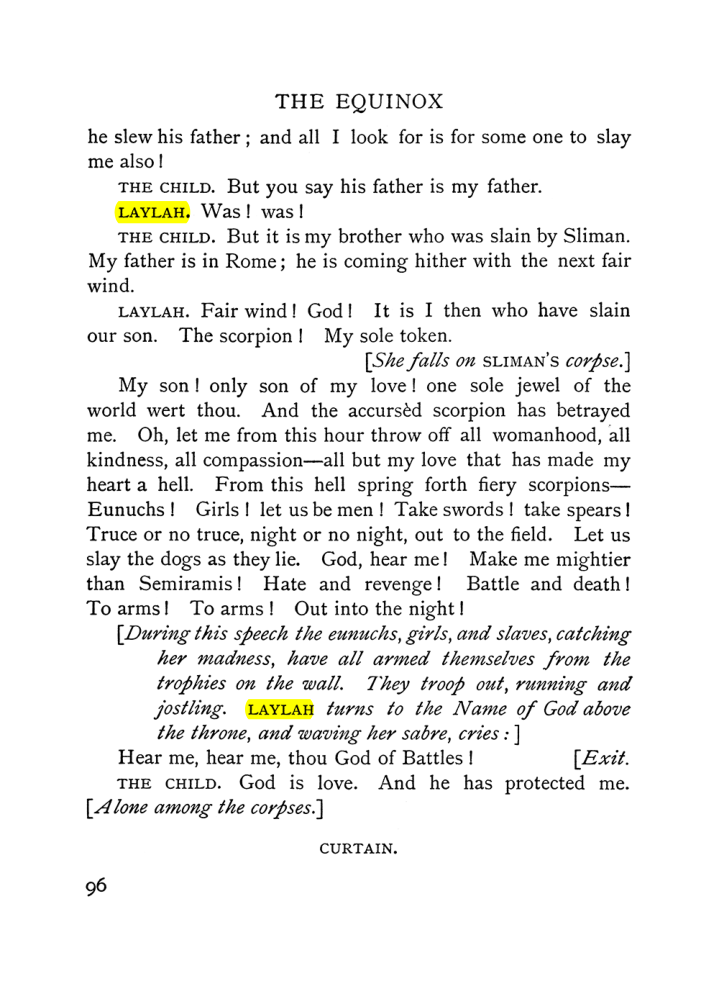 Original scan of The Equinox (Volume I, Number V), PDF page 104