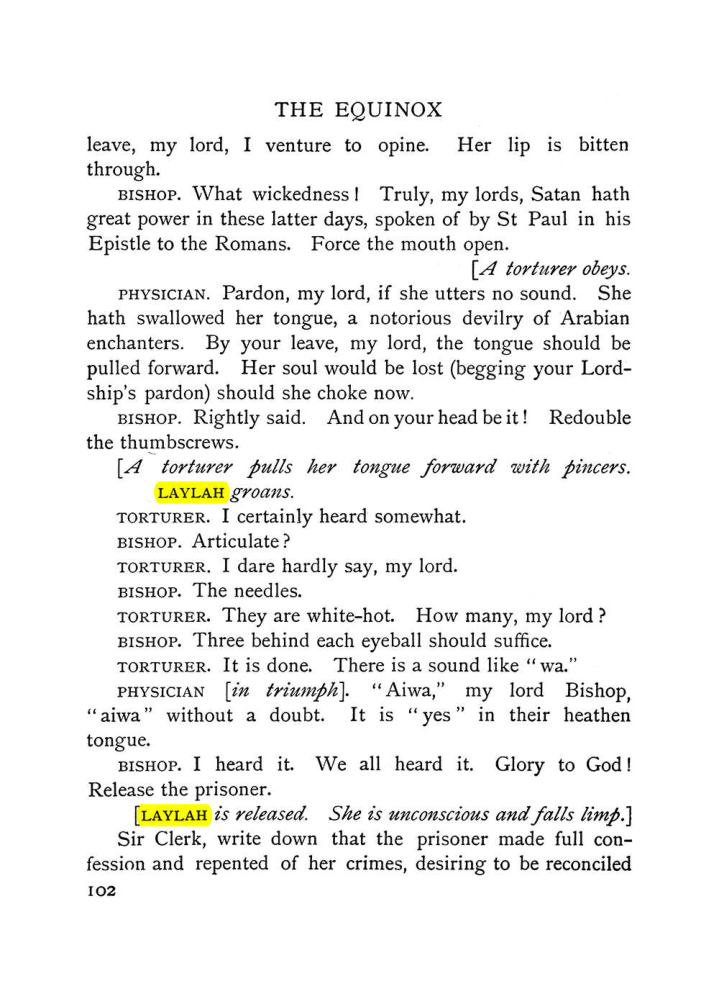 Original scan of The Equinox (Volume I, Number V), PDF page 110