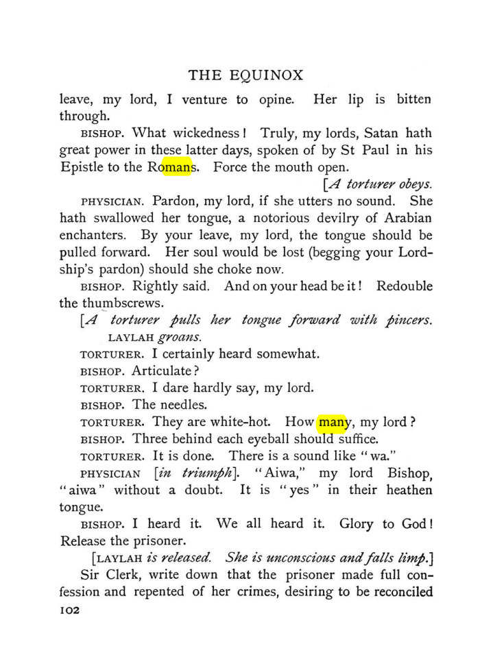 Original scan of The Equinox (Volume I, Number V), PDF page 110