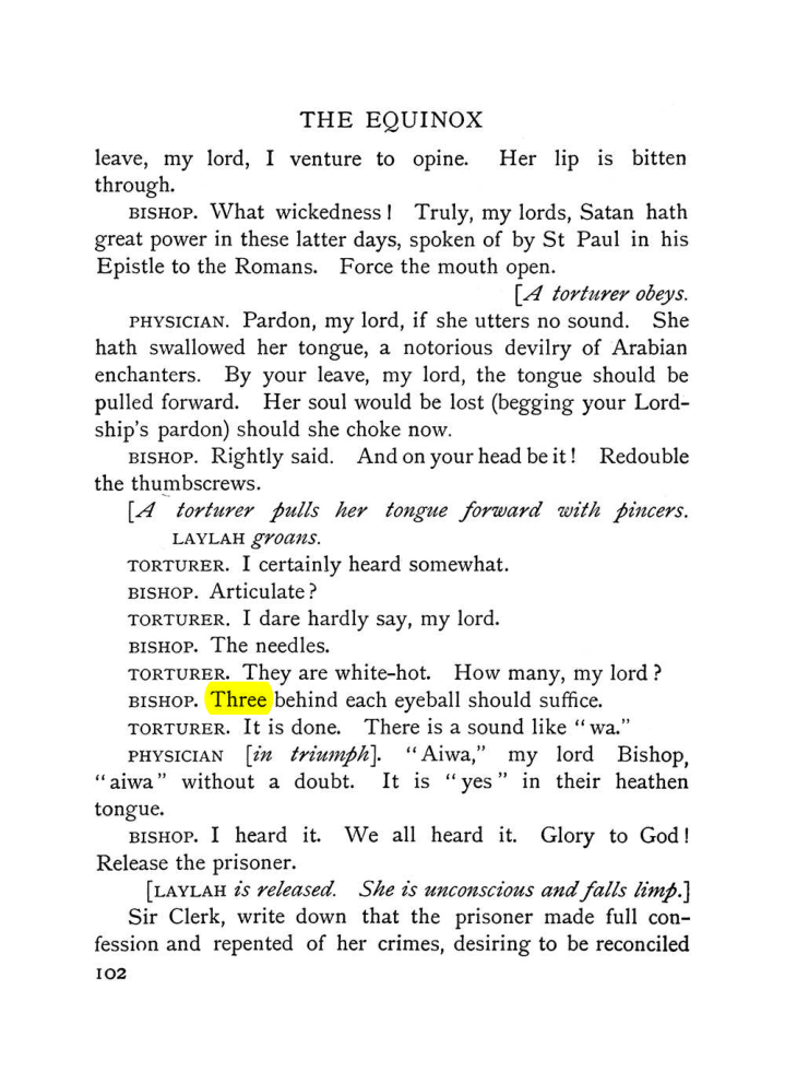 Original scan of The Equinox (Volume I, Number V), PDF page 110