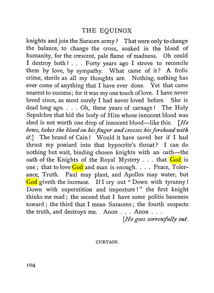 Original scan of The Equinox (Volume I, Number V), PDF page 112