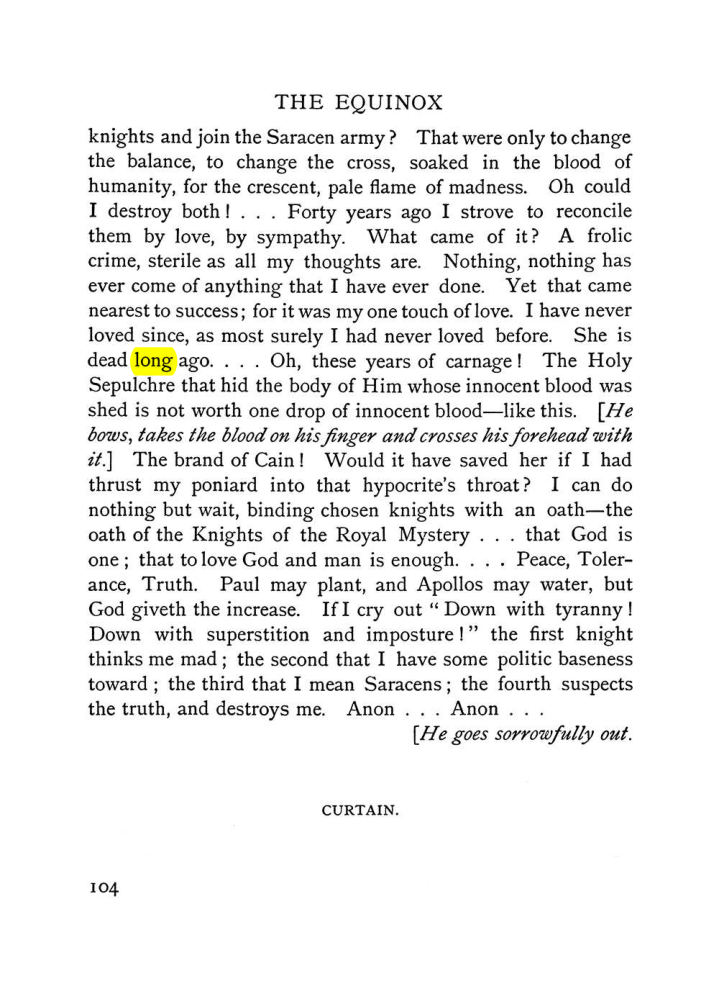 Original scan of The Equinox (Volume I, Number V), PDF page 112