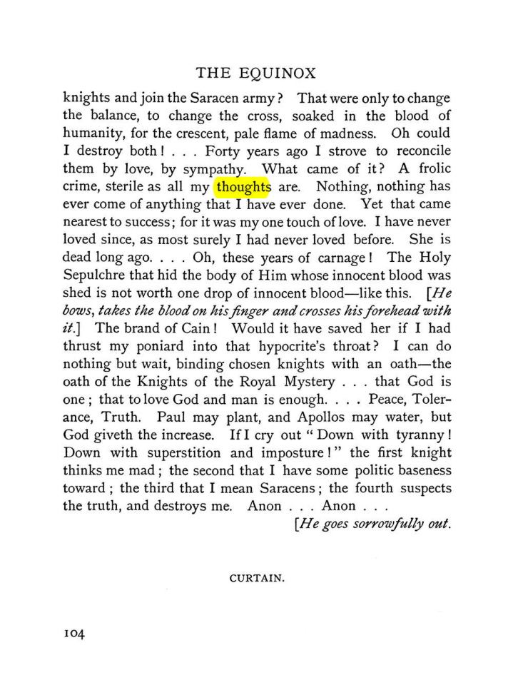 Original scan of The Equinox (Volume I, Number V), PDF page 112