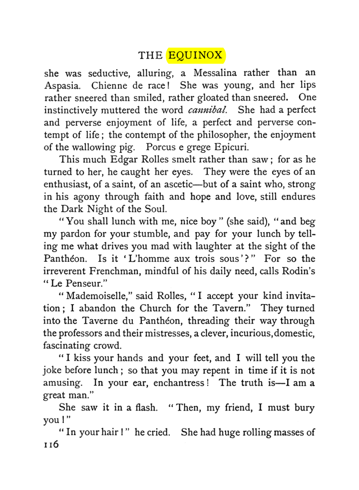 Original scan of The Equinox (Volume I, Number V), PDF page 124