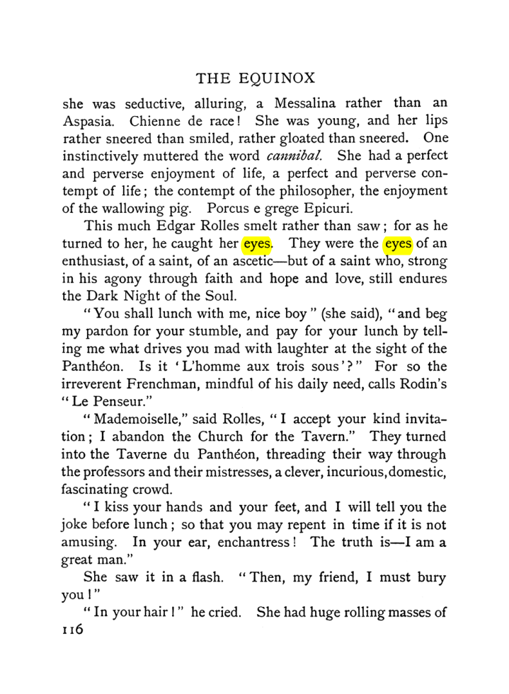 Original scan of The Equinox (Volume I, Number V), PDF page 124