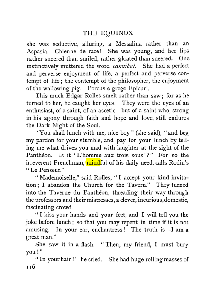 Original scan of The Equinox (Volume I, Number V), PDF page 124