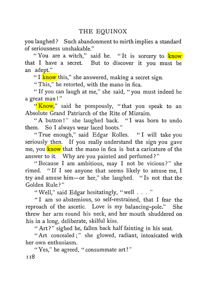 Original scan of The Equinox (Volume I, Number V), PDF page 126