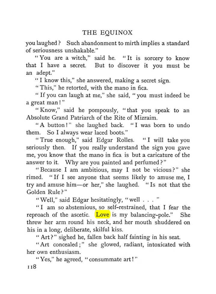 Original scan of The Equinox (Volume I, Number V), PDF page 126