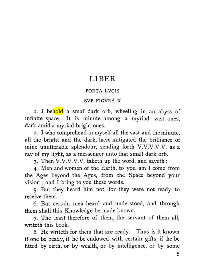 Original scan of The Equinox (Volume I, Number V), PDF page 13