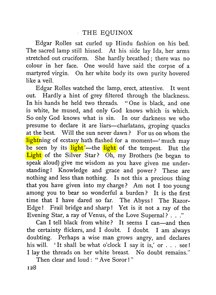 Original scan of The Equinox (Volume I, Number V), PDF page 136