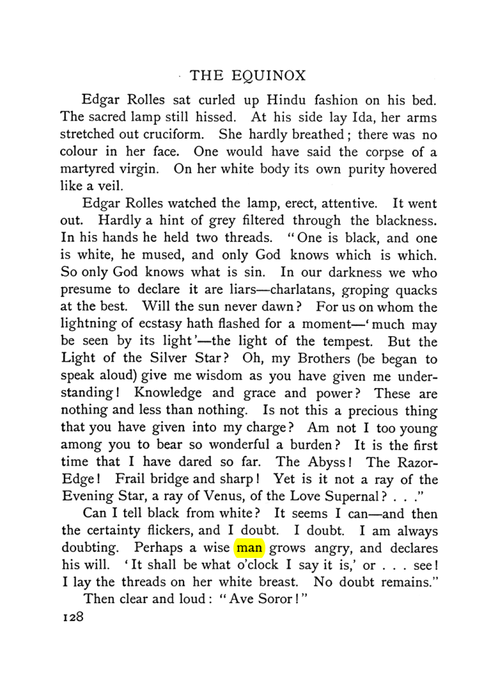 Original scan of The Equinox (Volume I, Number V), PDF page 136