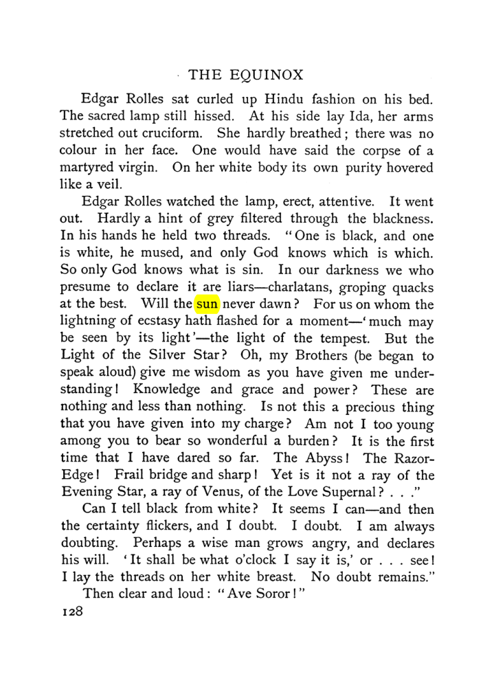 Original scan of The Equinox (Volume I, Number V), PDF page 136