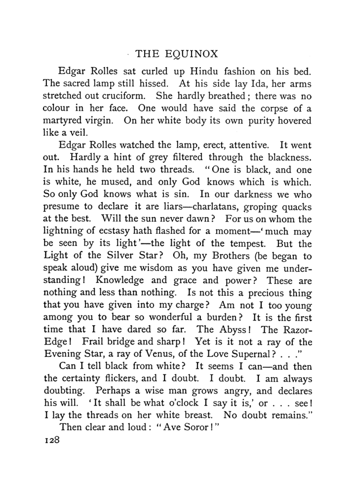 Original scan of The Equinox (Volume I, Number V), PDF page 136