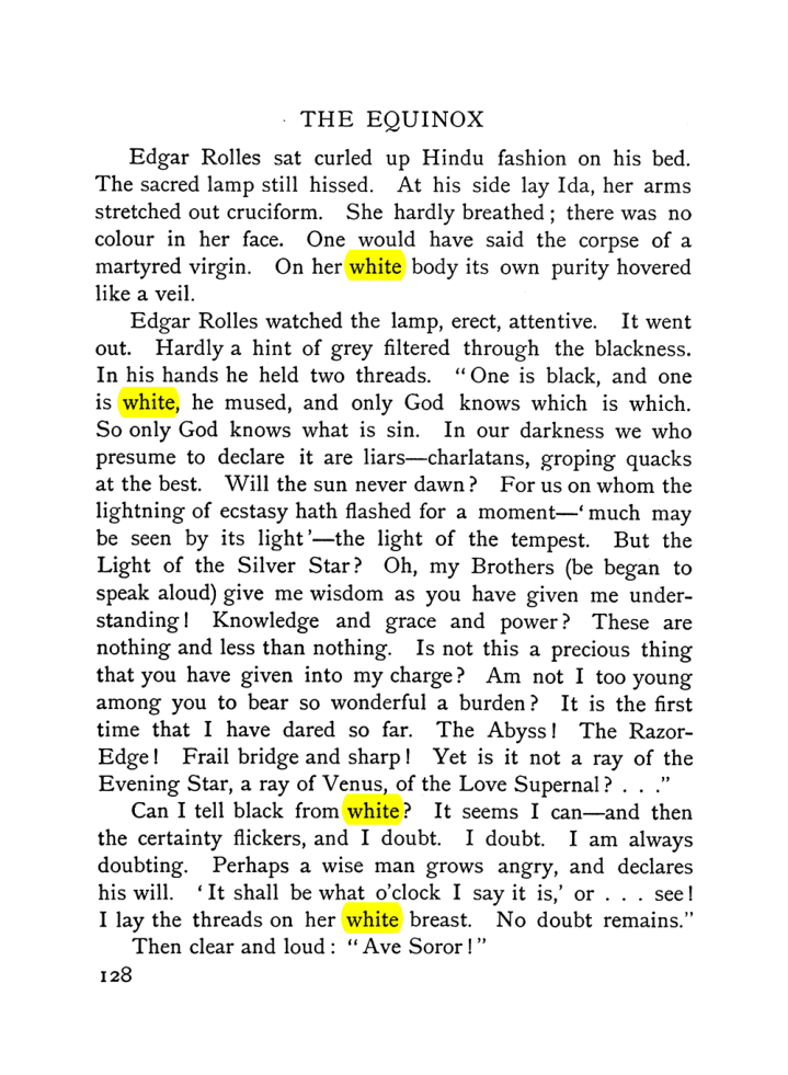 Original scan of The Equinox (Volume I, Number V), PDF page 136