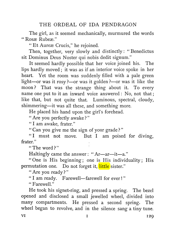 Original scan of The Equinox (Volume I, Number V), PDF page 137