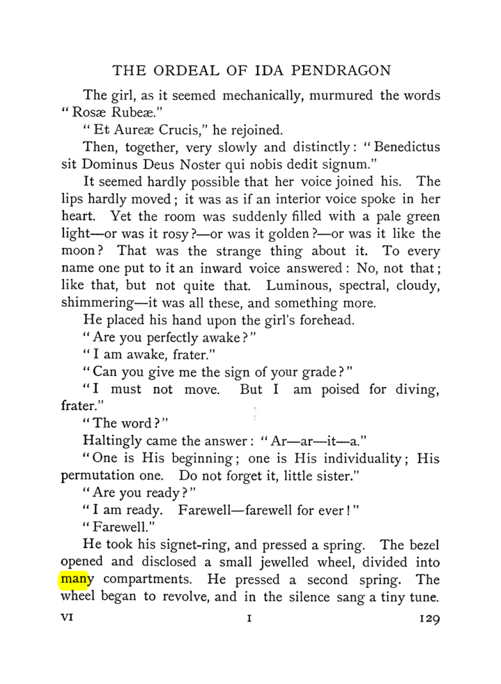 Original scan of The Equinox (Volume I, Number V), PDF page 137