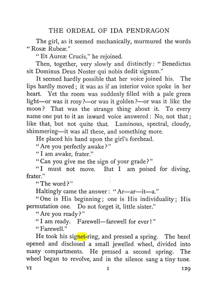 Original scan of The Equinox (Volume I, Number V), PDF page 137