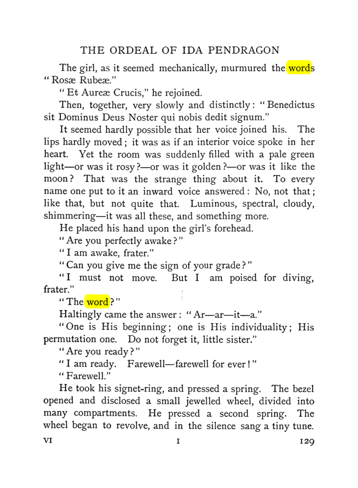 Original scan of The Equinox (Volume I, Number V), PDF page 137