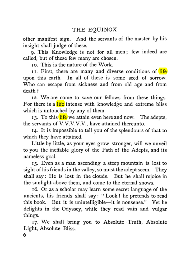 Original scan of The Equinox (Volume I, Number V), PDF page 14