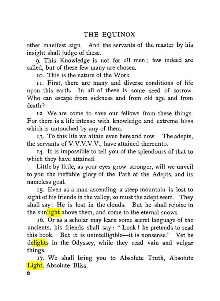 Original scan of The Equinox (Volume I, Number V), PDF page 14