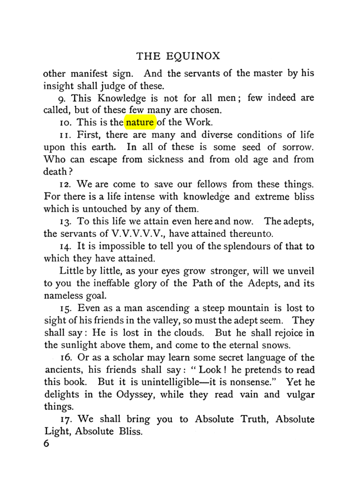 Original scan of The Equinox (Volume I, Number V), PDF page 14