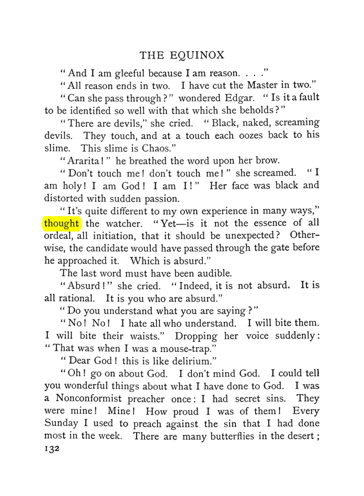 Original scan of The Equinox (Volume I, Number V), PDF page 140
