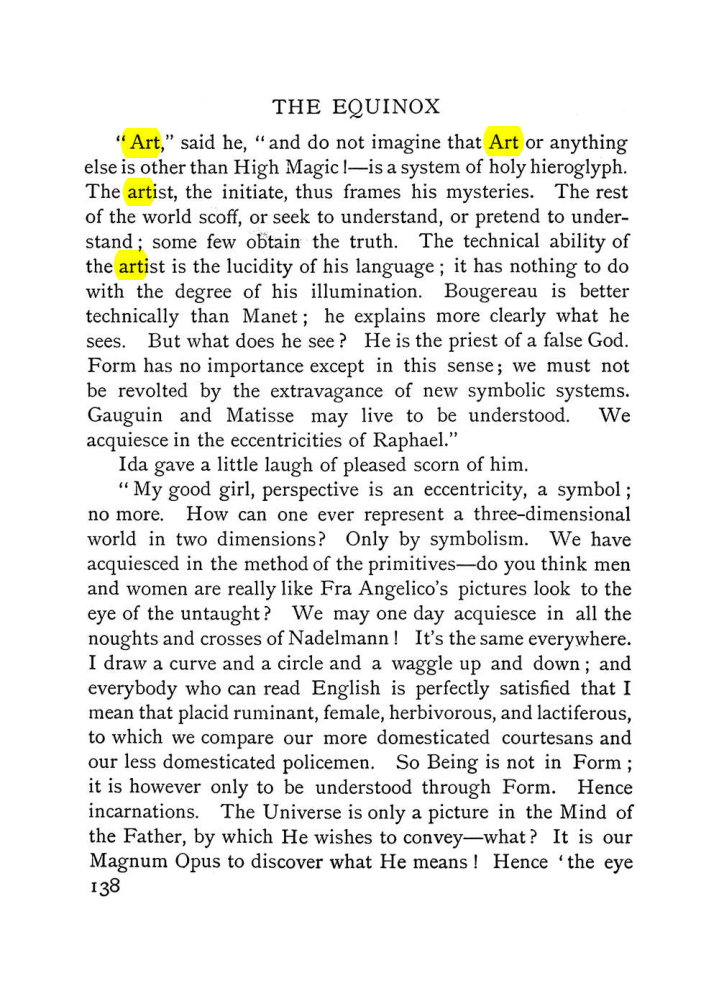 Original scan of The Equinox (Volume I, Number V), PDF page 146