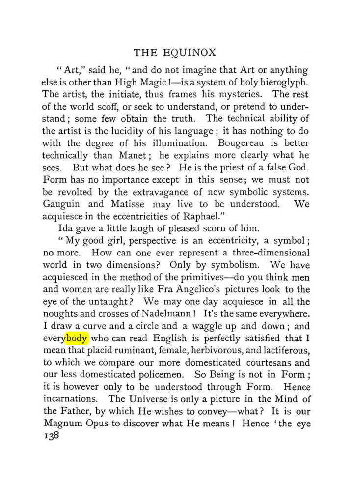 Original scan of The Equinox (Volume I, Number V), PDF page 146