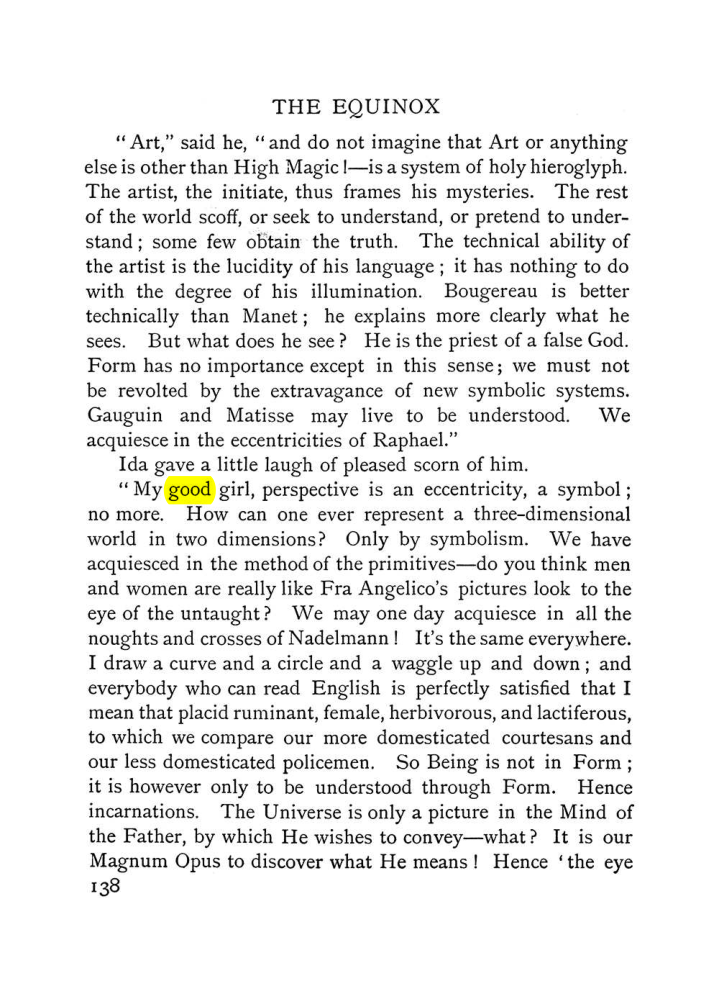 Original scan of The Equinox (Volume I, Number V), PDF page 146