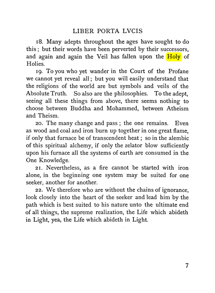 Original scan of The Equinox (Volume I, Number V), PDF page 15