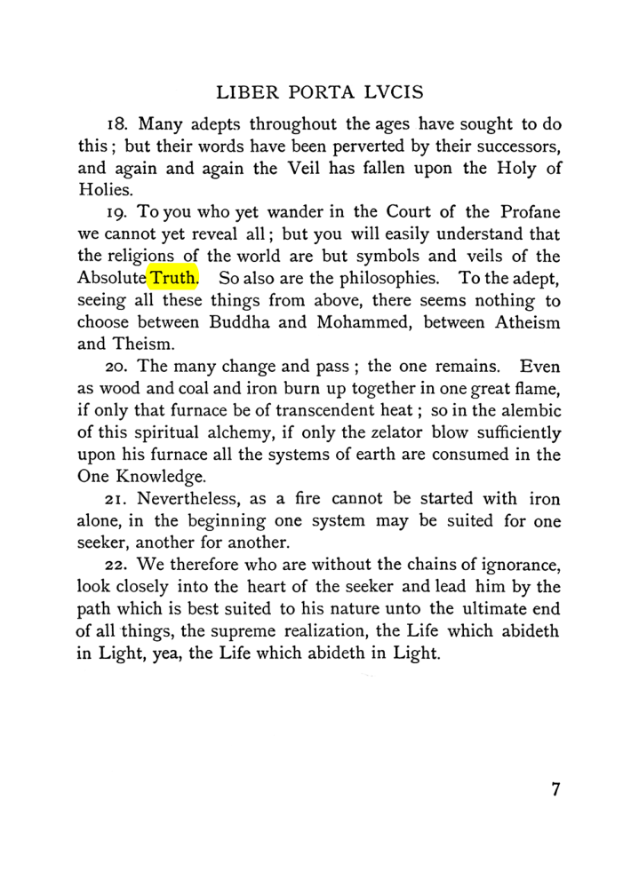 Original scan of The Equinox (Volume I, Number V), PDF page 15