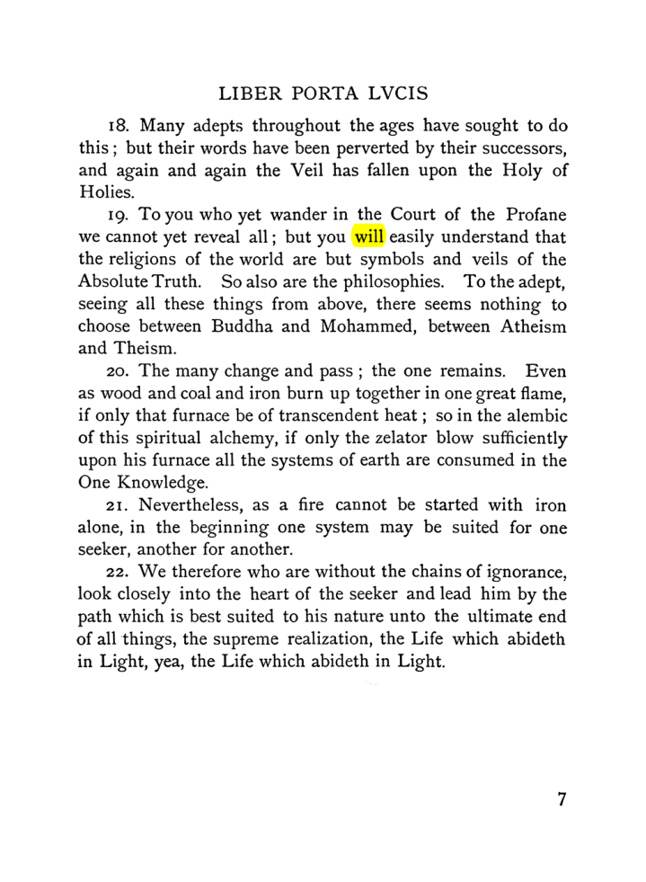 Original scan of The Equinox (Volume I, Number V), PDF page 15