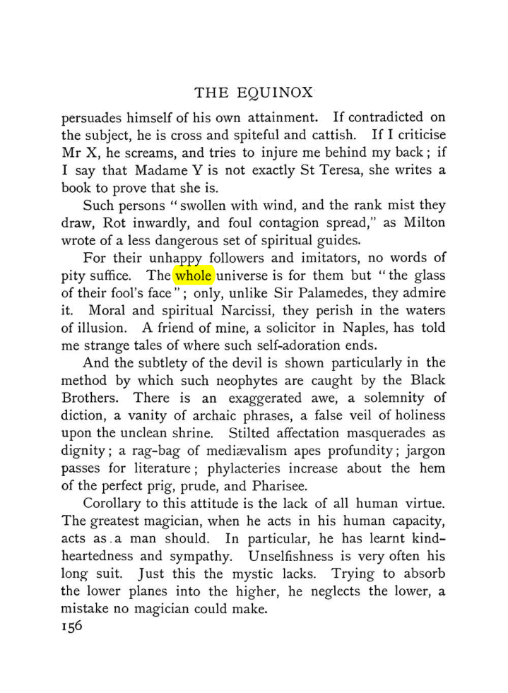 Original scan of The Equinox (Volume I, Number V), PDF page 164