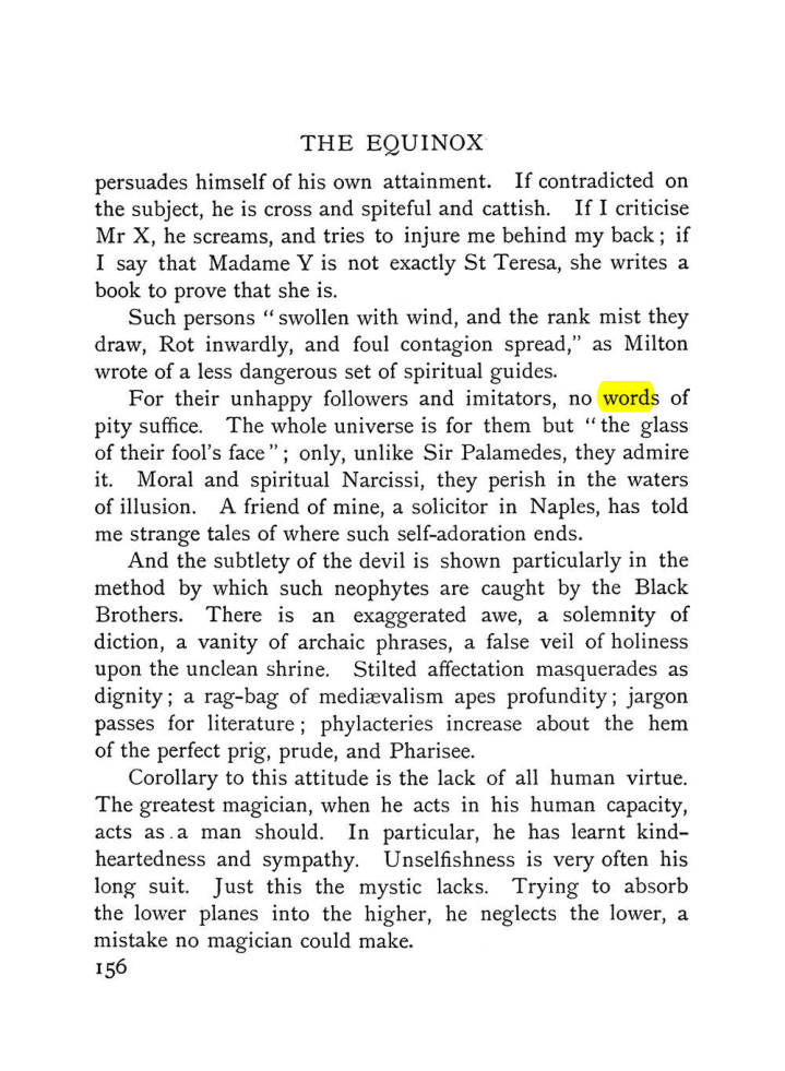 Original scan of The Equinox (Volume I, Number V), PDF page 164