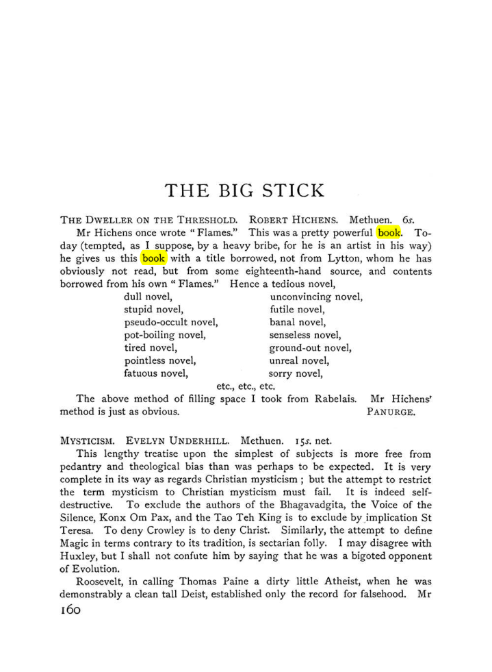 Original scan of The Equinox (Volume I, Number V), PDF page 168
