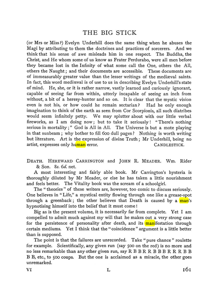 Original scan of The Equinox (Volume I, Number V), PDF page 169