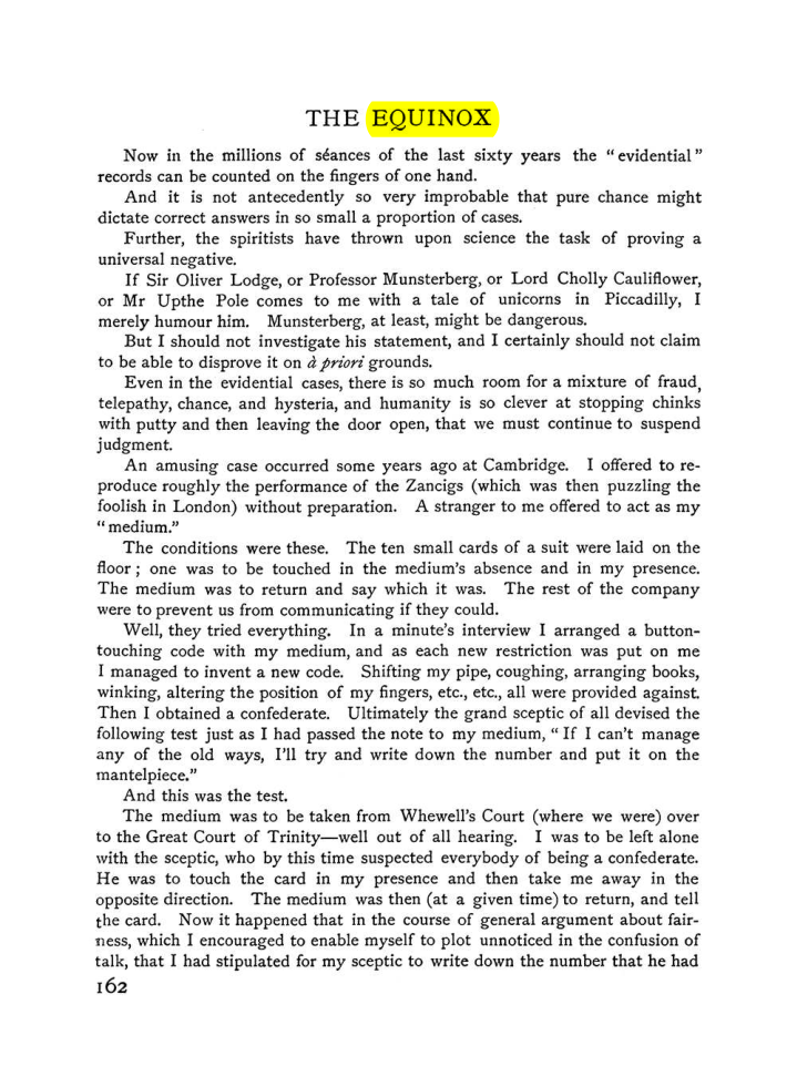 Original scan of The Equinox (Volume I, Number V), PDF page 170