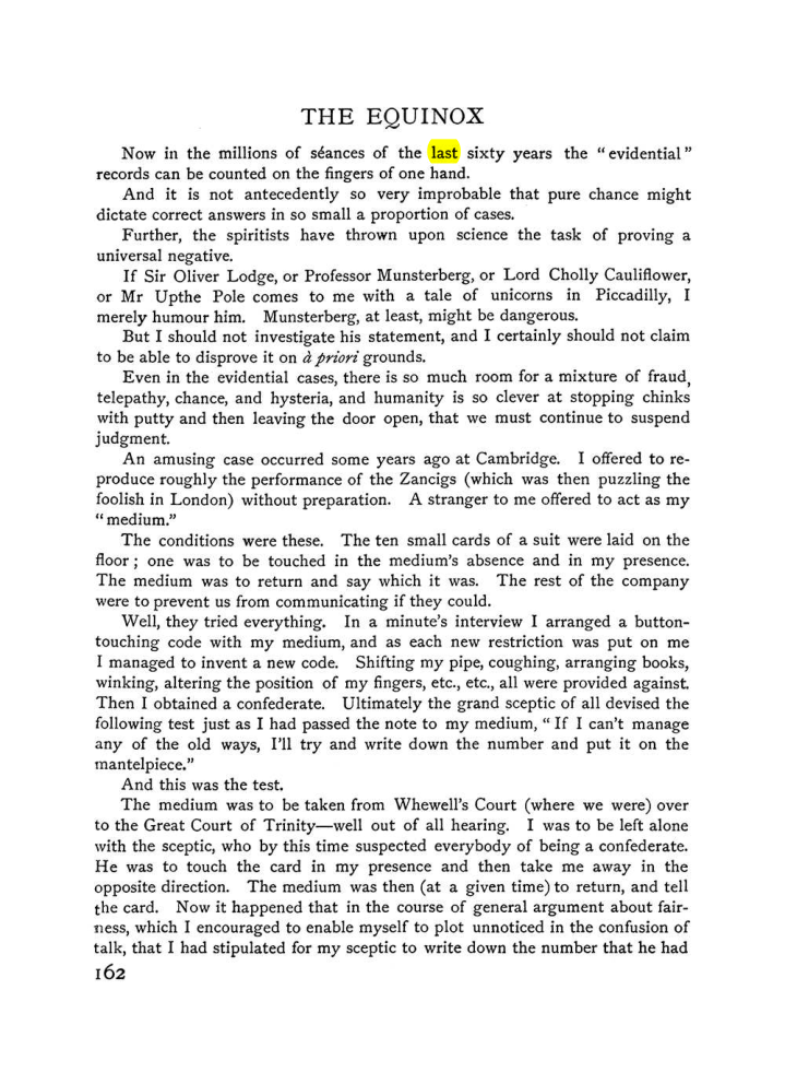 Original scan of The Equinox (Volume I, Number V), PDF page 170