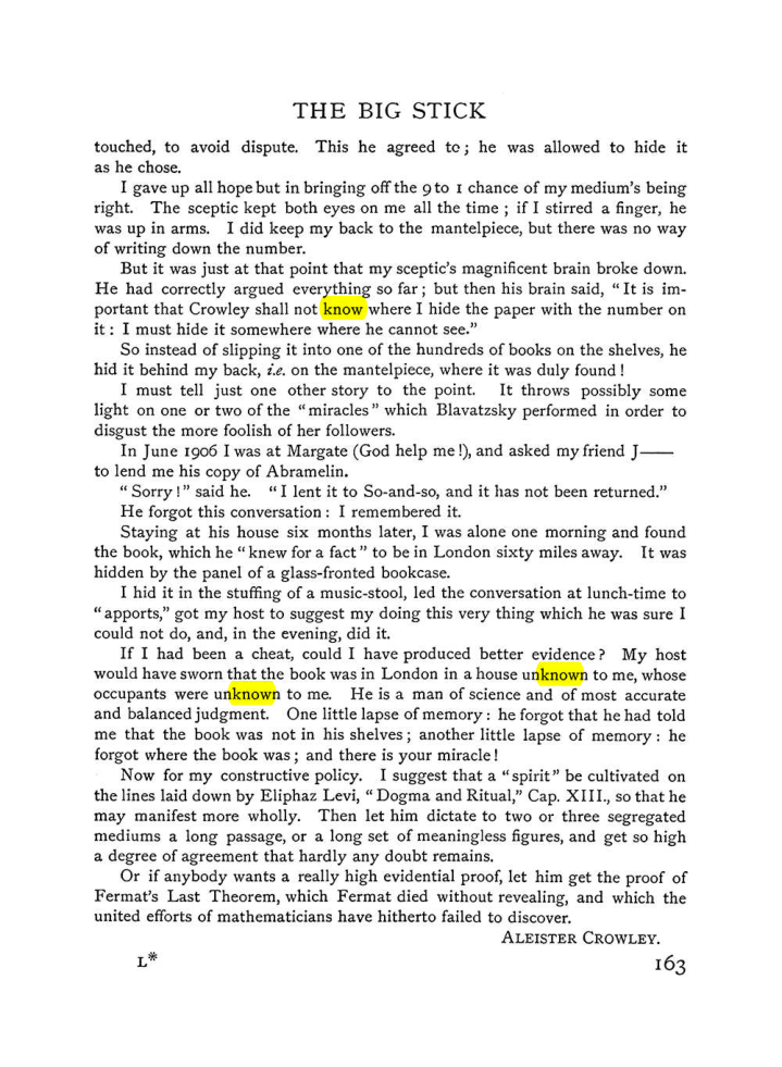 Original scan of The Equinox (Volume I, Number V), PDF page 171