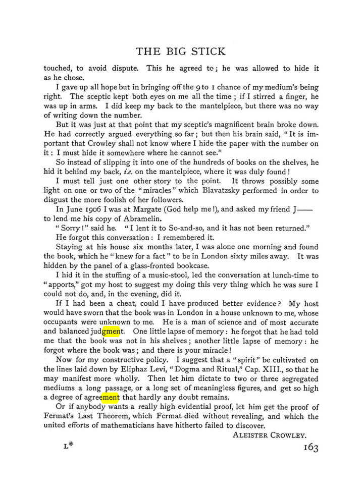 Original scan of The Equinox (Volume I, Number V), PDF page 171