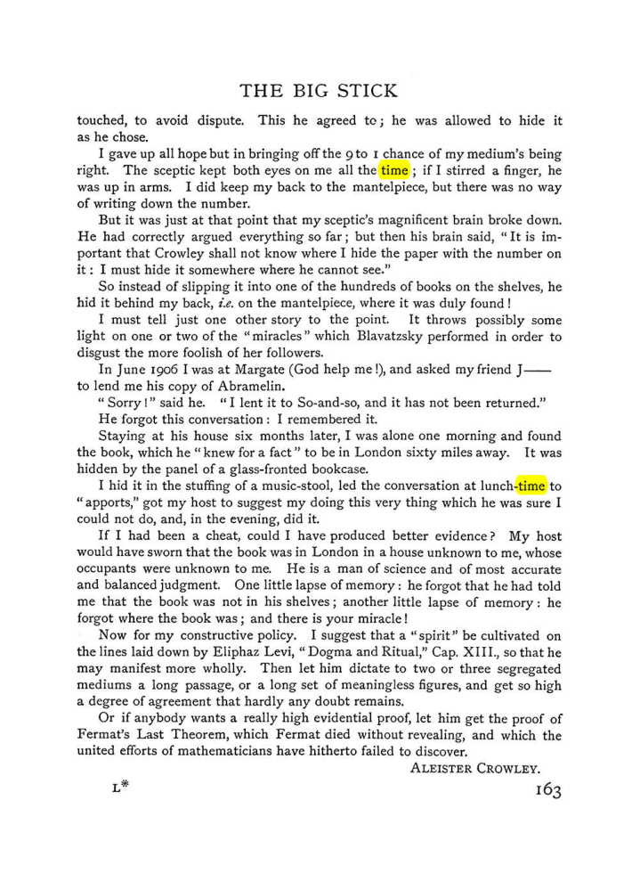 Original scan of The Equinox (Volume I, Number V), PDF page 171