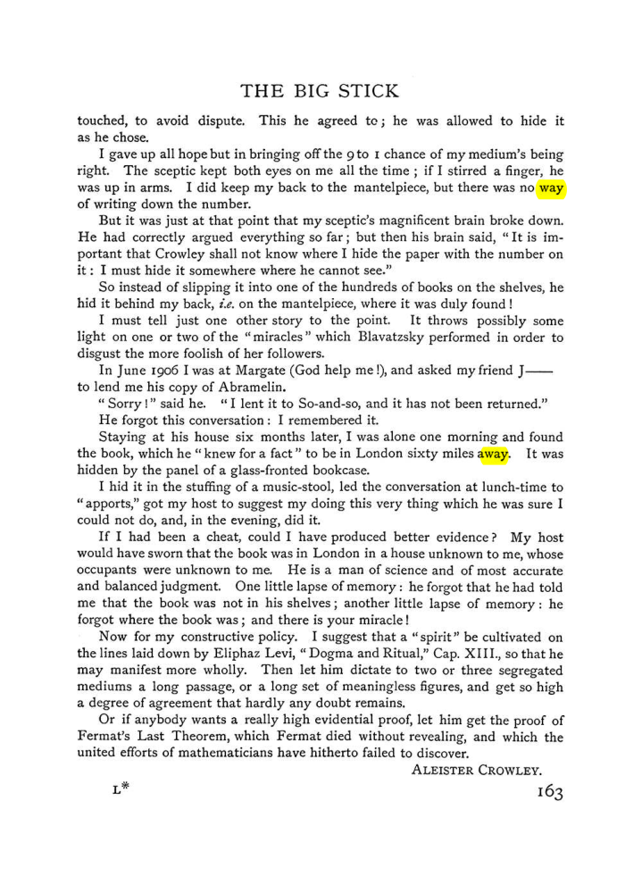 Original scan of The Equinox (Volume I, Number V), PDF page 171