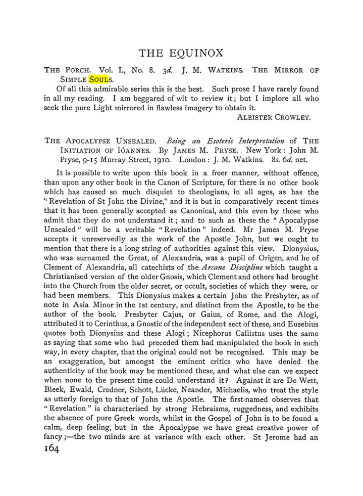 Original scan of The Equinox (Volume I, Number V), PDF page 172