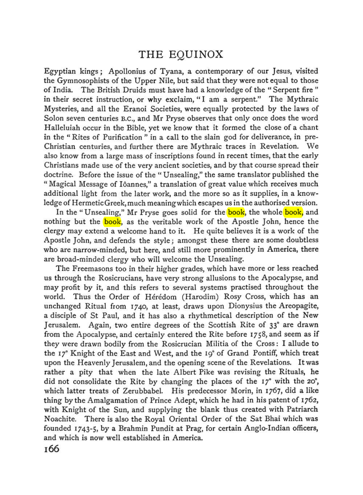 Original scan of The Equinox (Volume I, Number V), PDF page 174