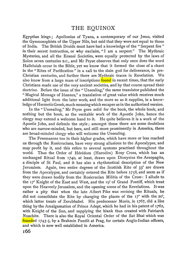 Original scan of The Equinox (Volume I, Number V), PDF page 174