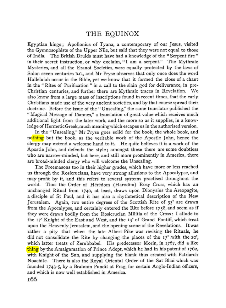Original scan of The Equinox (Volume I, Number V), PDF page 174