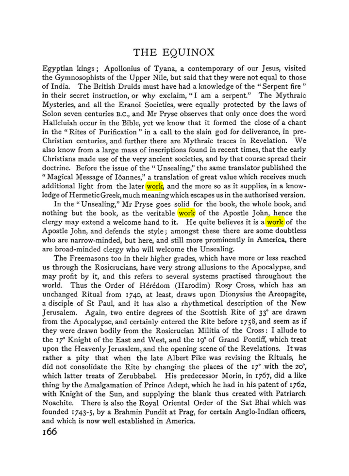 Original scan of The Equinox (Volume I, Number V), PDF page 174